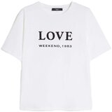 Max Mara Majice s kratkimi rokavi WKDAGILE Bela | Shoptok.si
