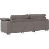 SOFA 2 pcs Sivo-smeđa 219 x 80 x 82 cm tkanina | shoptok.hr