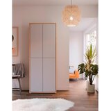 Modern Living Omara Za Čevlje Alice, Svetlo Siva, Barva Hrasta | Shoptok.si