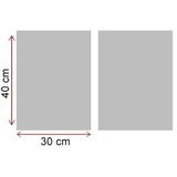 Wallity 2P3040MDFCIZ-010 multicolor decorative mdf painting (2 pieces) | Eponuda.com