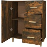  Komoda boja dimljenog hrasta 69 5x34x90 cm konstruirano drvo | shoptok.hr