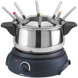 Silva pk-f 100 fondue inox-schwarz, 8 gabeln, 1400 watt Cene