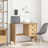  Stol s ladicama s ladicama Medeno smeđa 100 x 45 x 74 cm - boja meda | shoptok.hr