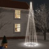 vidaXL Božično drevesce stožec 1134 hladno belih LED diod 230x800 cm | Shoptok.si