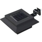 vidaXL Vrtne solarne svjetiljke 12 kom LED kvadratne 12 cm crne | shoptok.hr