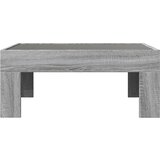 vidaXL Stolić s beskonačnim LED svjetlima boja hrasta 70x50x30 cm | shoptok.hr