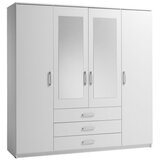 Ormar 200x200 kombinacija bela u