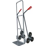 eurokraft basic jeklen stopniščni voziček za prevoz vreč, nakladalna površina šxg 350 x 240 mm, nosilnost 150 kg | Shoptok.si