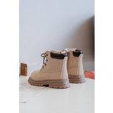 Boto Children's Trapper Boots with Zip Beige Bansi | Shoptok.si