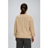 Marisse WOMEN'S SWEATER Z-SW-4808 BEIGE MEL | shoptok.hr