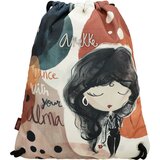 Anekke Ruksak vrećasti ALMA SS25 33x45x2,5cm 40474-001 NETTO | shoptok.hr