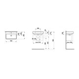Laufen Lavabo Laufen PRO S 55X38 (LA8189580001041) | Eponuda.com