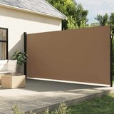  Bočna tenda na uvlačenje smeđesiva 220 x 300 cm | shoptok.hr