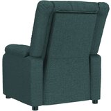  Masažna fotelja od tkanine tamnozelena - Tamnozelena 1 | shoptok.hr
