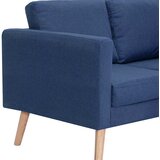 vidaXL Trosjed od tkanine plavi | shoptok.hr