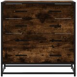  Ormar s ladicama dimljeni hrast 70x41x70 cm konstruirano drvo | Eponuda.ba