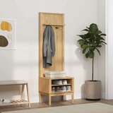  Omara za hodnik s polico FLORO Voskast rjav 50 x 40 x 158 cm, (5000155638) | Shoptok.si