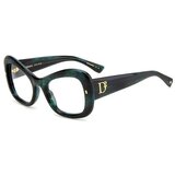 Dsquared2 D20138 6AK ONE SIZE (52) Zelena/Kristalna | Shoptok.si
