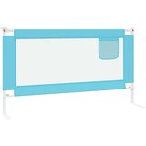 vidaXL sigurnosna ograda za dječji krevet plava 150 x 25 cm od tkanine | shoptok.hr
