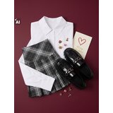 Sinsay Plisirana mini suknja na kockice | shoptok.hr