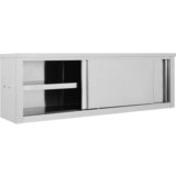 Furnova Kuhinjska stenska omara 150x40x50 cm nerjaveče jeklo, (21948112) | Shoptok.si