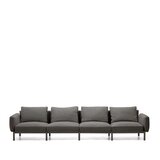 Kave Home Tamno sivi vrtni modularni kauč 370 cm Sorells – | shoptok.hr