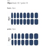 OHORA Gel Nail Sticker N Cream Indigo nalepke za nohte odtenek NB-071 1 kos | Shoptok.si