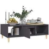  Stolić za kavu sivi 103,5 x 60 x 35 cm konstruirano drvo | Shoptok.si