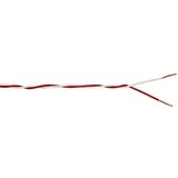  Žica za zvonec YK 2x0,6 mm² (Število žil: 2, 20 m, Rdeča/Bela) | Shoptok.si