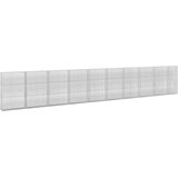  Gabion s žicom debljine 3,5 mm i mrežom 5x2,5 cm 950x30x150 cm | shoptok.hr