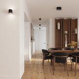 Sollux Lighting Stropna svetilka AURA 2 črna GU10, (5000054225) | Shoptok.si