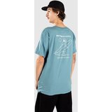 Rhythm Lull T-shirt mineral blue Cene