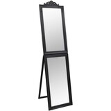  Samostojeće ogledalo crno 45 x 180 cm | shoptok.hr