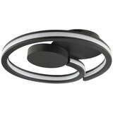 Brilliant LED plafonsko svetlo REVOLA LED/33W/230V, prečnik 40 cm, crno | Eponuda.com