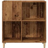 Ormarić omara za plošče iz starega lesa 84,5x38x89 cm inženirski les | Shoptok.si