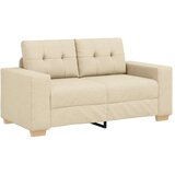  Dvosedežna kavč Krem 120 cm Tkanina, (22054479) | Shoptok.si