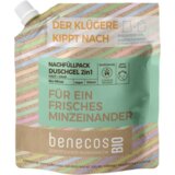Benecos benecosBIO 2v1 gel za prhanje "Für Ein Frisches Minzeinander" - 500 ml Cene