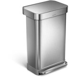 simplehuman Koš za smeti iz nerjavečega jekla s pedalom 45 l - simplehuman Cene