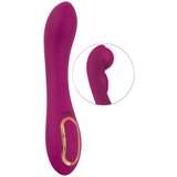 Javida - vibrator s pumpicom u 2 točke (ljubičasta) | shoptok.hr