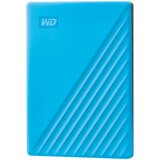 Western Digital WD My Passport 4TB portable HDD Blue WDBPKJ0040BBL-WESN | shoptok.hr