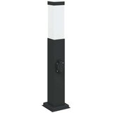  Stupić s utičnicom 3 kom 50 cm crne IP44 | shoptok.hr