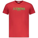 Iceberg Muška majica kratkih rukava s logotipom, crvena Cijene