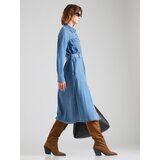 Levi's Košulja haljina 'Quincey Long Sleeve Maxi Dress' plavi traper | shoptok.hr