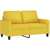  2-dijelni set sofa s jastucima svjetložuti od tkanine | shoptok.hr