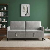 SOFA s pohranom Svjetlosiva 172 x 78 x 87 cm Poliester | Eponuda.ba
