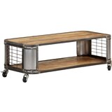 vidaXL Klubska mizica 100x50x35 cm trden mangov les Cene