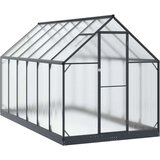  Rastlinjak v vrtu z vrati Antracit 183,5 x 363,5 x 207 cm, (5000288596) | Shoptok.si