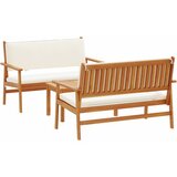  Sjedeća garnitura za vrt 3 pcs Smeđa 120 x 65,5 x 79 cm | shoptok.hr