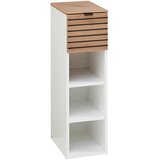 Voleo viseči element, bela, hrast artisan | Shoptok.si