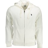 U.S. Polo Assn. US POLO SWEATSHIRT WITH ZIP WHITE MAN Cene